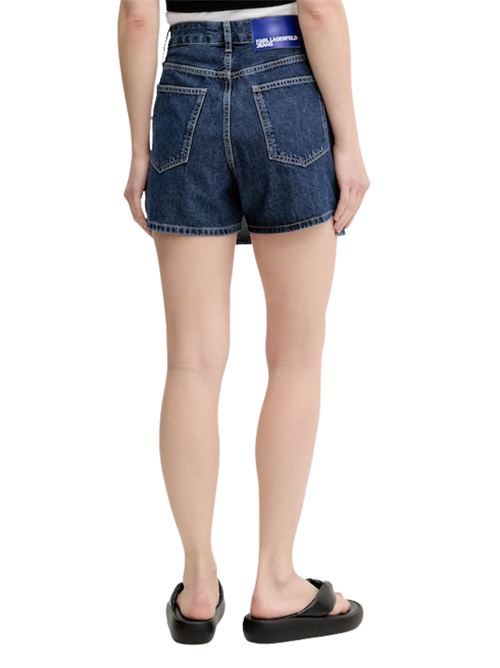 Pantaloncini in denim effetto gonna Karl Lagerfeld jeans | A3W101331CM